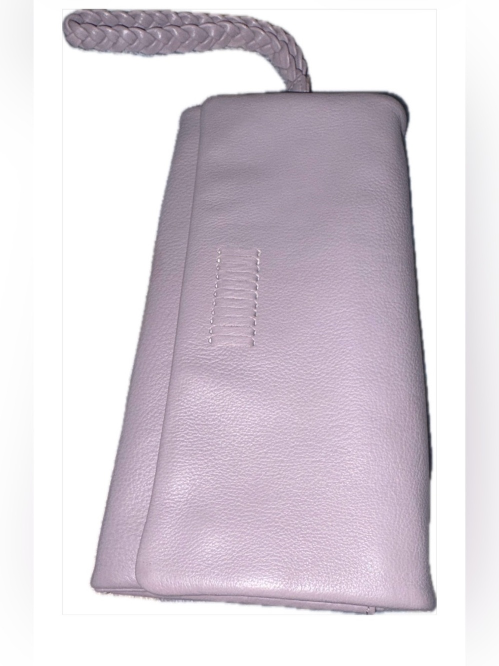Kooba Lilac Leather Wristlet Clutch - Women’s Evening Bag